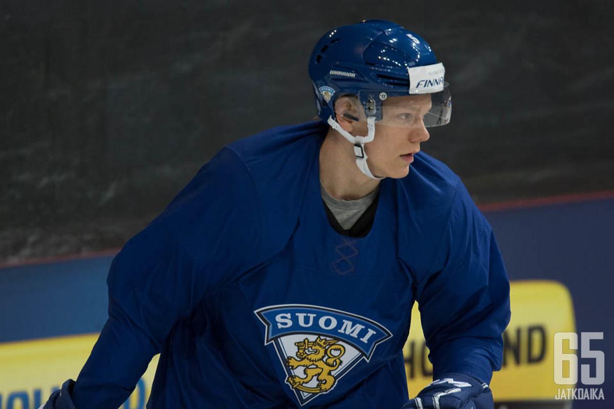Eetu Sopanen kuului Suomen nuorten kotikisojen joukkueeseen.