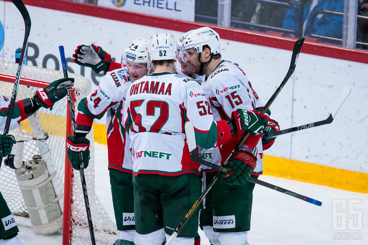 Atte Ohtamaa ja muut Ak Barsin pelaajat lähtevät tavoittelemaan Gagarin Cupin voittoa KHL:n finaaleihin.