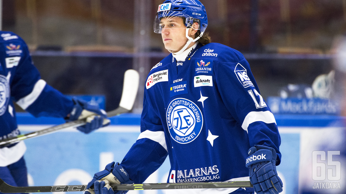Mäkitalo on pelannut Leksandsin junioreissa viime vuodet.