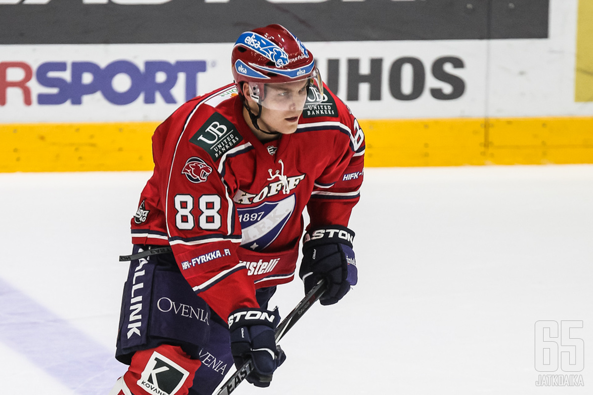 Joonas Rask sai viimeinkin maalihanat auki HIFK-paidassa