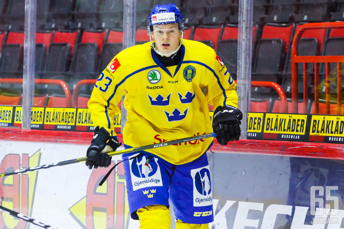 Eriksson on pelannut Ruotsin U20-joukkueessa.