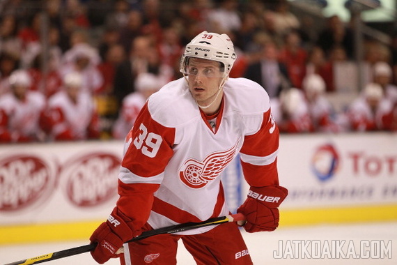 Jan Mursak yritti luoda NHL-uraa Detroitissa.