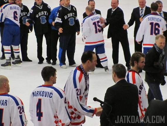 Kroatian joukkue sai Islannista muistoksi pronssimitalit.