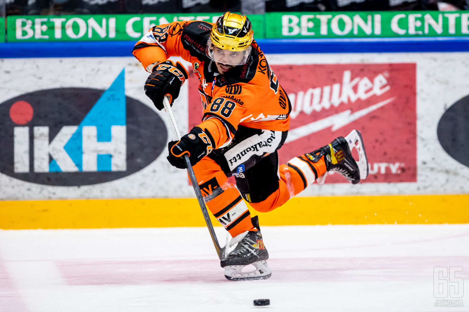 Michael Joly #88, HPK, Liigan ottelu HPK - KooKoo 24.11.2021, Pohjantähti Areena, Hämeenlinna. (Kuva: Jari Mäki-Kuutti)