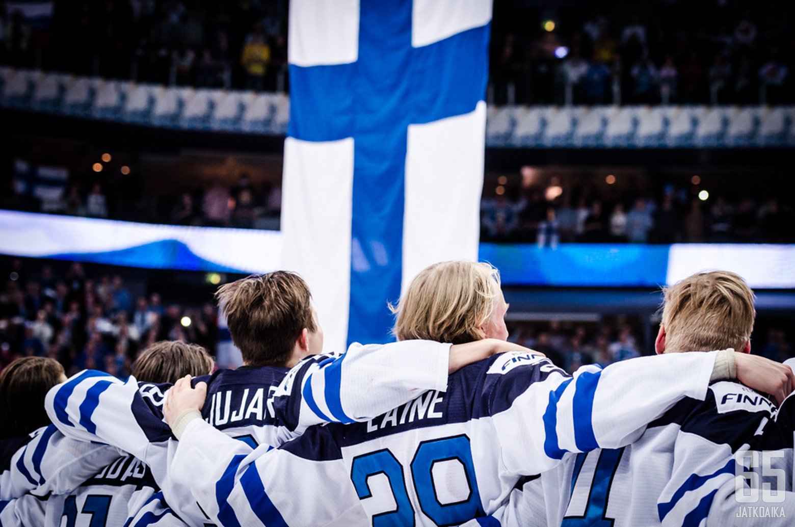 HELSINKI, FINLAND 2016-01-05 World Junior Championships 2016: Russia U20 - Finland U20 at Hartwall Arena in Helsinki, Finland. (Photo: Riku Laukkanen/R1ku Exposures)